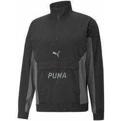 Casacos PUMA Jaqueta Fit Woven Preto L Homem