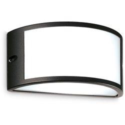 REX-1 Aplique empotrable exterior negro IP44 - Ideal Lux