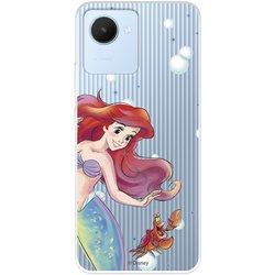 Funda para Realme C30 Oficial de Disney Ariel y Sebastián Burbujas - La Sirenita