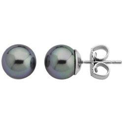 Majorica 00324.03.2.000.701.1 Pendientes Mujer Plata Perla Gris Tam 8 mm - 000450487