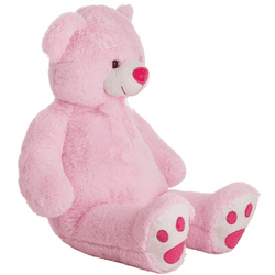 Peluche DISFRAZZES Oso de Peluche (Rosa) (100 cm)