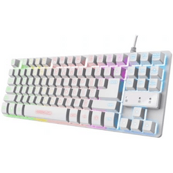 Teclado Gaming Trust GXT 833W Blanco