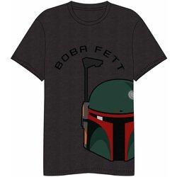 Camiseta de Hombre BOBA FETT Algodón Gris (Adultos)