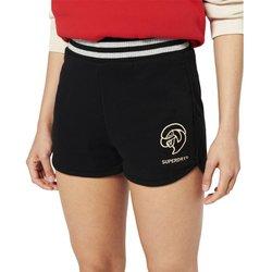 Pantalones Cortos para Mujer SUPERDRY (M - Negro)