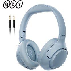 QCY H3 ANC Wireless Headphones 43dB Hybrid Active Noise Cancellation Earphones Bluetooth 5.4 Hi-Res Audio Over Ear Headset 60H