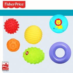 Set 6 Pelotas Entrenamiento Fisher-Price (Reig F0930)