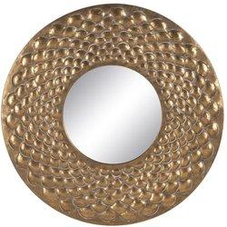 Espejo de pared Dorado Cristal Hierro 81 x 3 x 81 cm