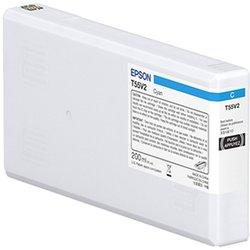 Epson T55W2 cartucho de tinta cian