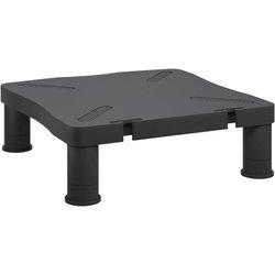 vidaXL Soporte para monitor negro 33,5x34x10,5 cm