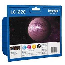 Brother Pack Ahorro LC1220 4 Colores