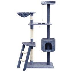 Árbol para Gatos con Rascadores de Sisal 150 cm Azul Oscuro