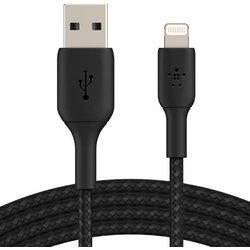 Belkin BRAIDED A-LTG 1M  BLK