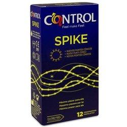 Control Preservativos Spike, 12 Uds