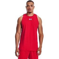 CAMISETA UNDER ARMOUR BASELINE COTTON TANK ROJO 1361901-600