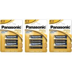 Panasonic Pilas Alkalina LR14 LR20 9V Talla.C,D Pilas D para termos calidad duraderos marca de confianza