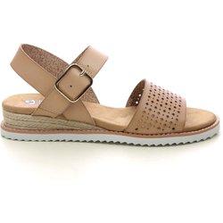 Sandalias de Mujer SKECHERS Tecido Beige (38)