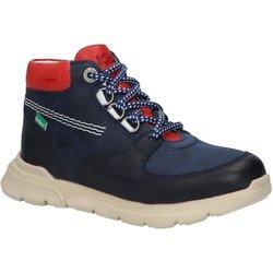 Botines de Niña y Niño KICKERS 878881-30 KICKADVENTUR CUIR COW DISTRESS 103 MARINE ORANGE