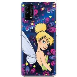 Funda para Realme 7 Pro Oficial de Disney Campanilla Flores