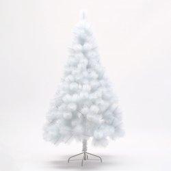 Árbol de Navidad de pino, decoración navideña, árbol de nieve, fácil montaje, altura 60cm 90cm 120cm 150cm 180cm 210cm, verde, verde con nieve y blanco，Árbol de Navidad Artificial, Material PVC Aguja de Pino, Hogar Decoración para Navidad