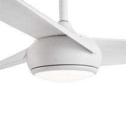 Fabrilamp - ventilador dc patras 24W blanco 3 aspas 6 velocidades