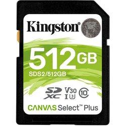 Kingston SDS2/512GB SDXC 512GB clase 10