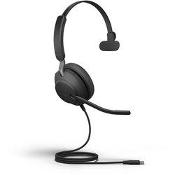 Jabra 24189-889-999 auricular y casco Auriculares Alámbrico Diadema Llamadas/Música USB tipo A Negro