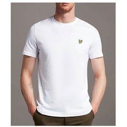 Camiseta lyle & scott v1-plain hombre blanco