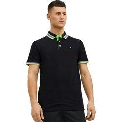 Polo Jack and Jones Neón Negro