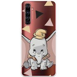 Funda para Realme X50 Pro Oficial de Disney Dumbo Silueta Transparente - Dumbo