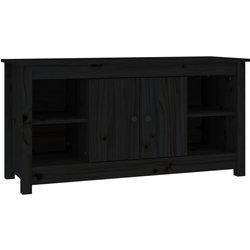 Mueble De Tv VIDAXL Negro Madera (103x36.5x52 cm )