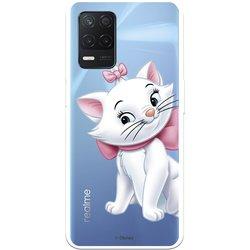 Funda para Realme 8 5G Oficial de Disney Marie Silueta - Los Aristogatos