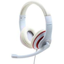 Auriculares con Micrófono GEMBIRD MHS-03-WTRD Blanco