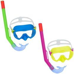 Gafas de Buceo con Tubo Infantiles BESTWAY Azul Naranja