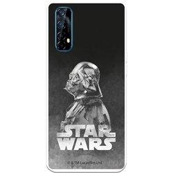 Funda para Realme 7 Oficial de Star Wars Darth Vader Fondo negro - Star Wars