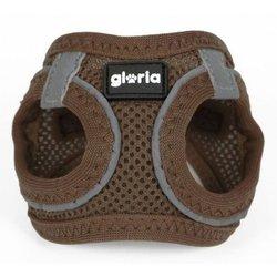 Arnés para perro gloria 31-34,6 cm marrón s 27-28 cm