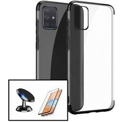 Funda + Protector + Soporte Samsung Galaxy A41 SlimArmor (Negro)