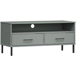 Mueble De Tv VIDAXL Gris Madera (106x40x46.5 )