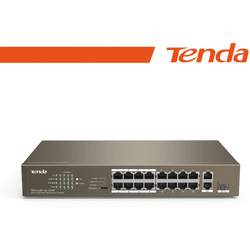 Tenda Switch Tef1118p Poe Fe/ge 18 Puertos