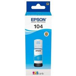 Epson 104 botella de tinta cian