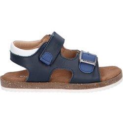 Sandalias de Mujer y Niña y Niño KICKERS 694917-30 FUNKYO 102 MARINE BLEU BLANC