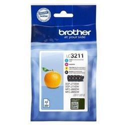 Pack 4 Cartuchos BROTHER LC3211VAL