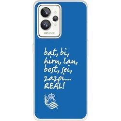 Funda para Realme GT 2 Pro del Real Sociedad de Fútbol Real grito aficion  - Licencia Oficial Real Sociedad de Fútbol