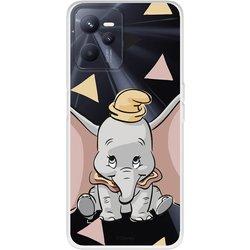 Funda para Realme C35 Oficial de Disney Dumbo Silueta Transparente - Dumbo