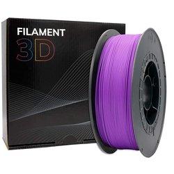 Filamento pla - diametro - bobina - color morado de marca 3D