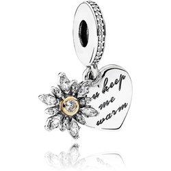 Charm Pandora Corazón Copo de Nieve 792012CZ