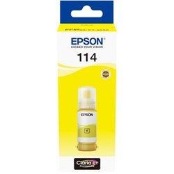 Epson 114 botella de tinta amarillo