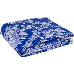 Funda de colchón Estampada Azul, Resistente, Transpirable y Suave - Protector de Cama, alarga la Vida útil de su colchón y lo Protege de Manchas y Polvo - Protector con Cremallera, 90cm, 105cm, 135cm y 150cm