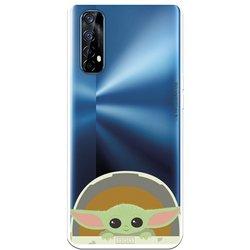 Funda para Realme 7 Oficial de Star Wars Baby Yoda Sonrisas - The Mandalorian