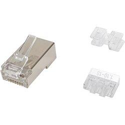 Kit 100 Uds Conectores Rj45 Equip Categoria 6A Stp