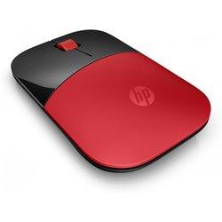 HP - Ratón inalámbrico rojo Z3700